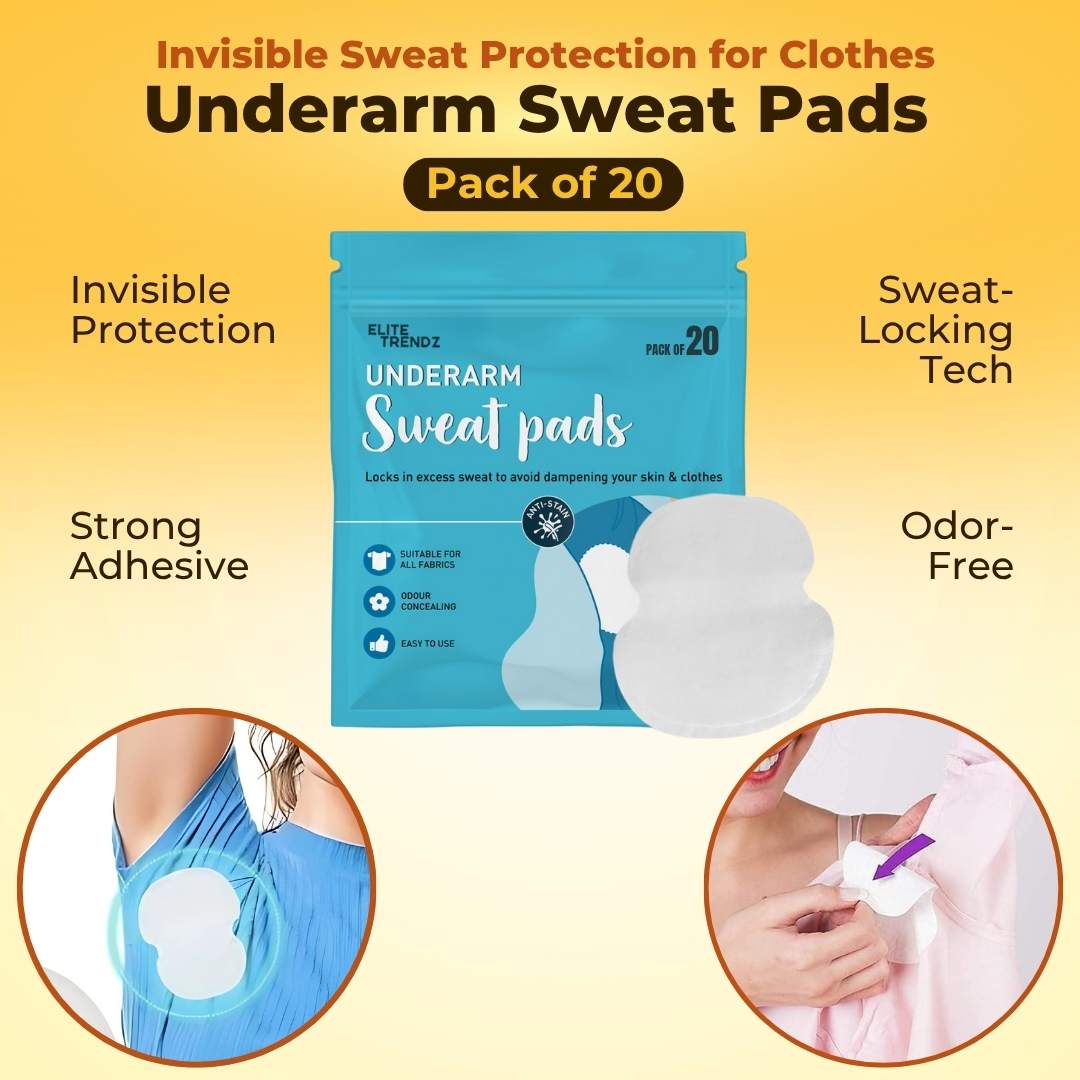 Reusable & Washable Underarm Sweat Pads: Your Best Friend In Summers
