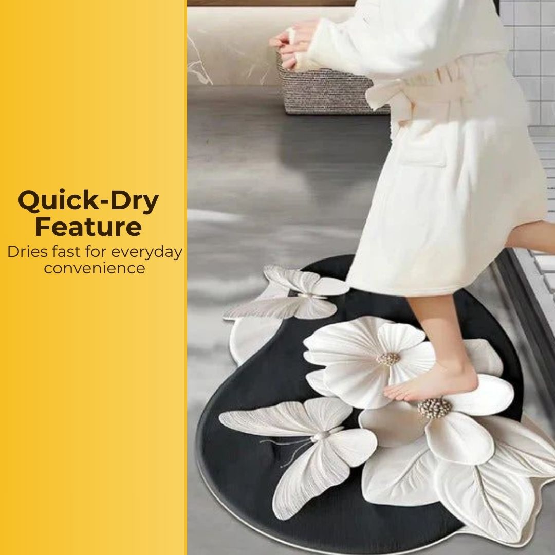 Beautiful 3D Flower Mats