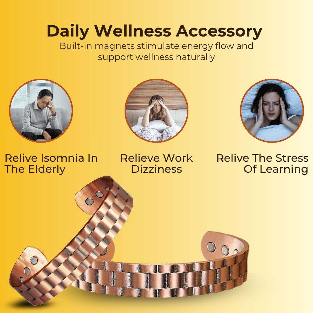 EliteBracelet ™ Sugar Control Magnetic Copper Bracelet