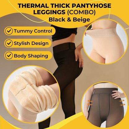 Thermal Thick Warm Fleece Line Leggings for Winter