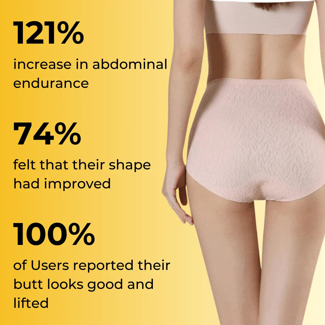 Ultrasoft Tummy Control & Hip Lifting Seamless Underwear For Women - Multicolor [ Pack Of 4 ]
