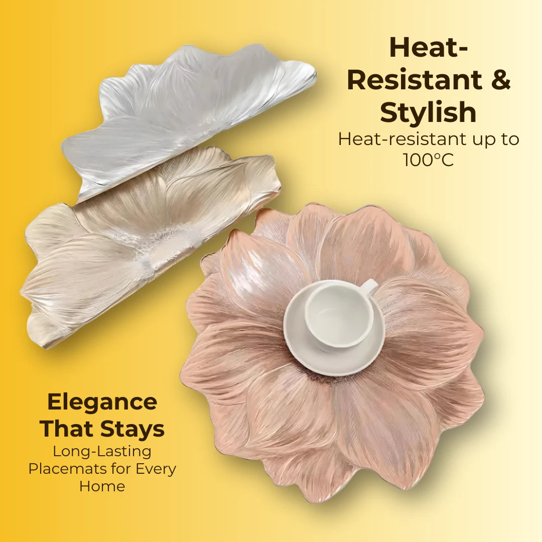 Floral Elegance Placemats Mat