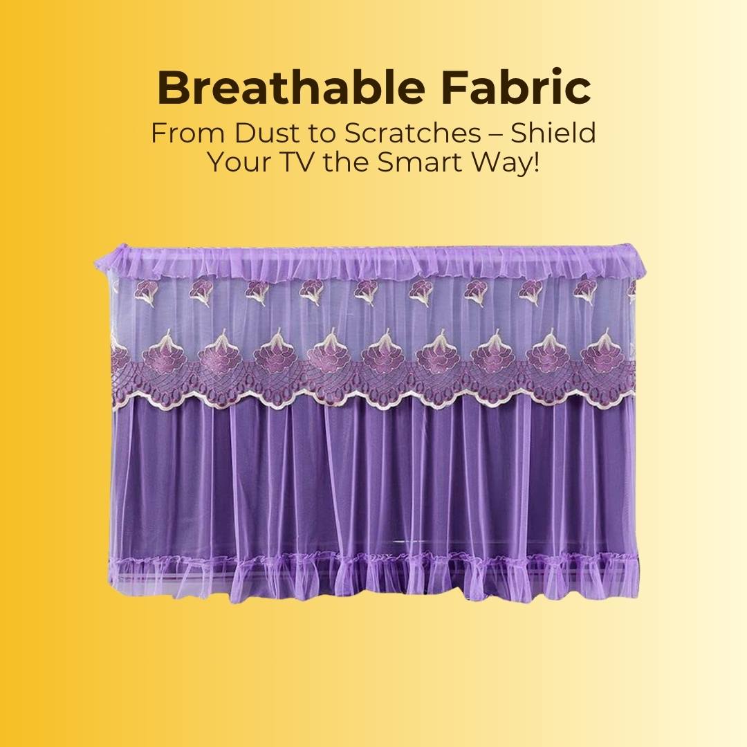 Dustproof Beautiful TV Cover