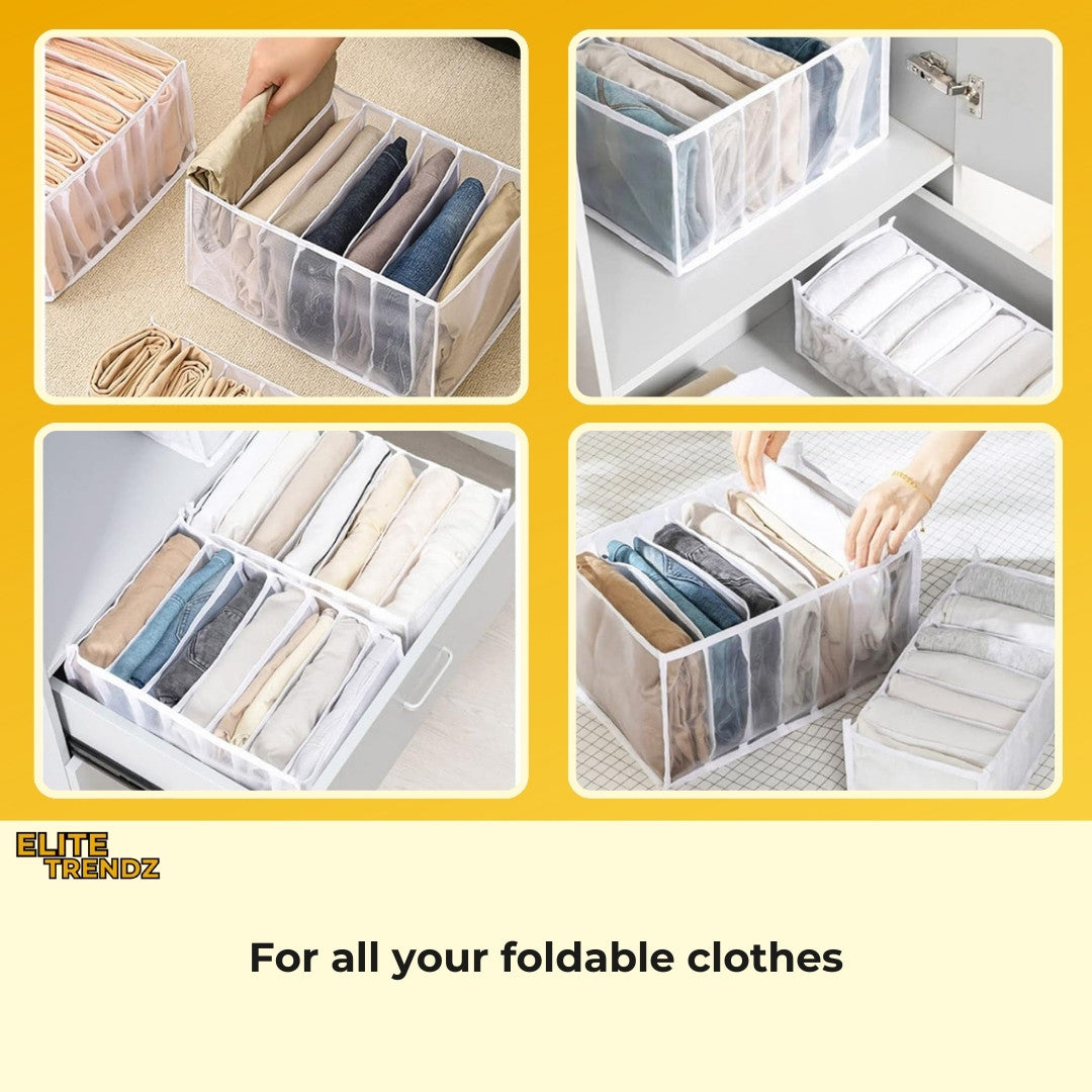 ELITEPRO™ 7 Compartment Cloth Organizer