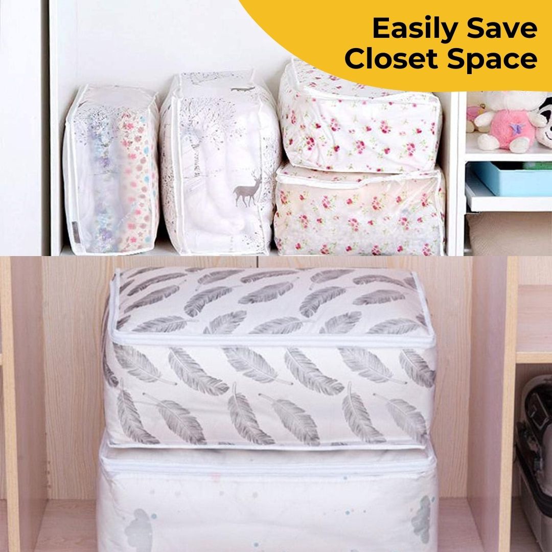 ELITEPRO™ Home Dustproof Storage Bag, Blanket Storage Bag Under-Bed Quilt Clothes Storage Bag