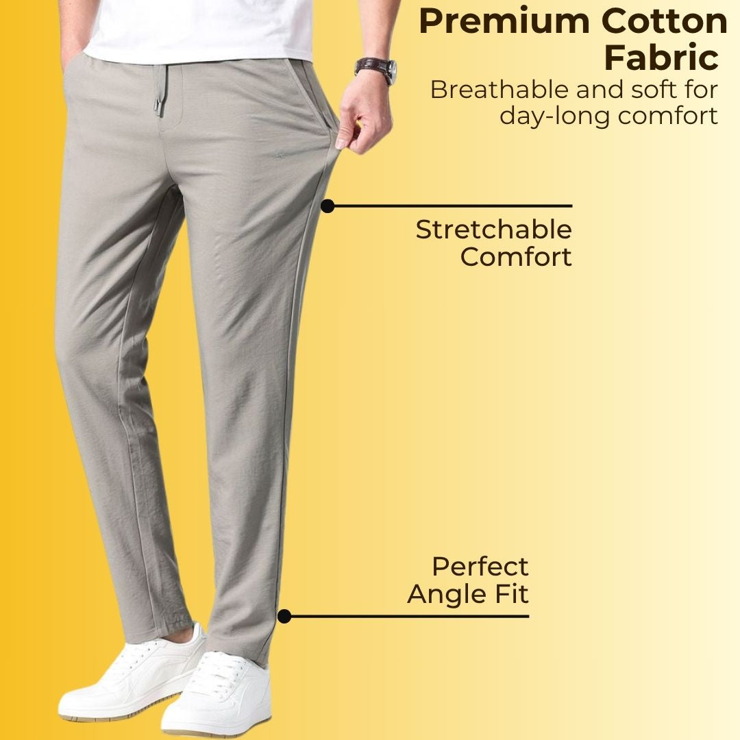 Elite Trouser Pant For Men - Pack of 2