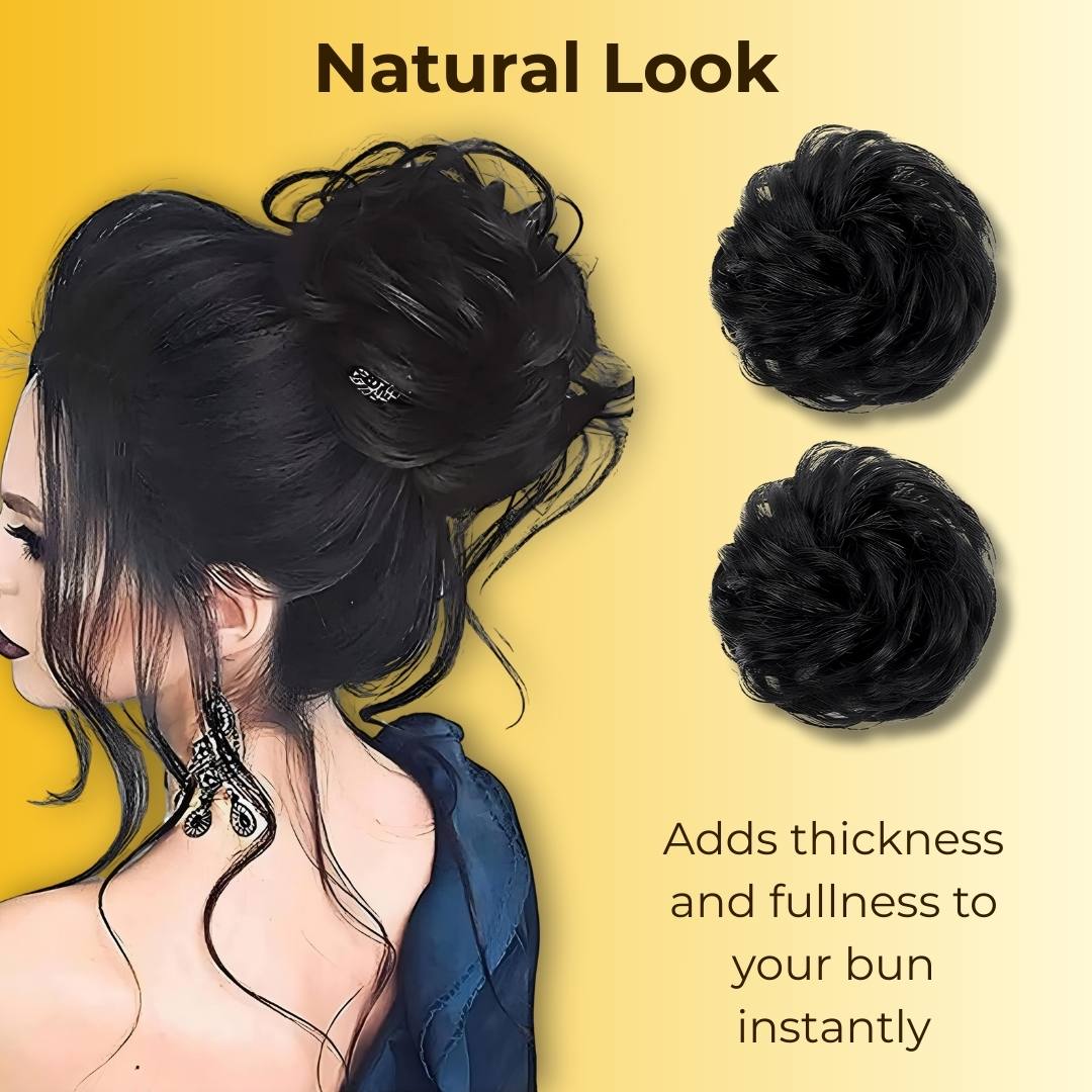 Messy Hair Bun (Juda) Pack of 2