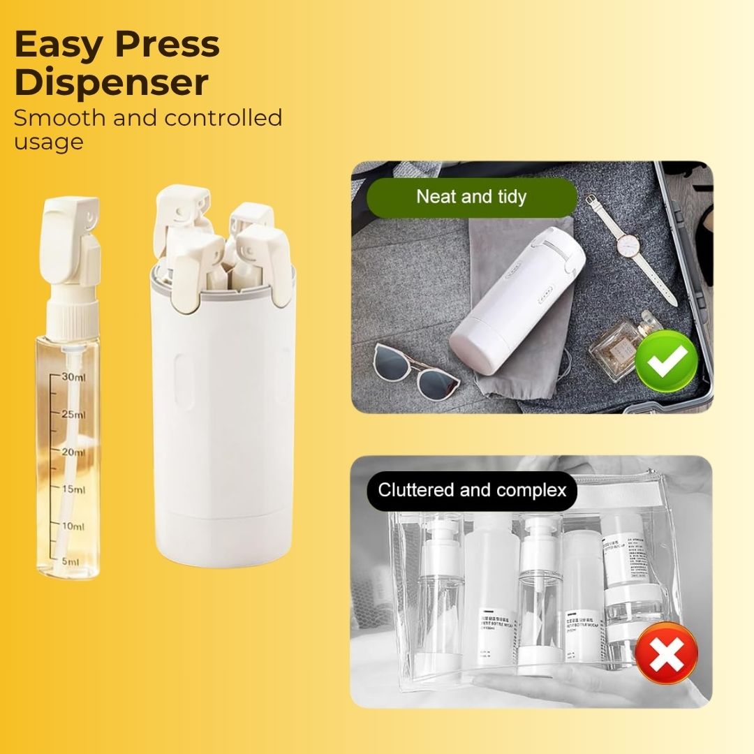 4-in-1 Travel Bottle Set