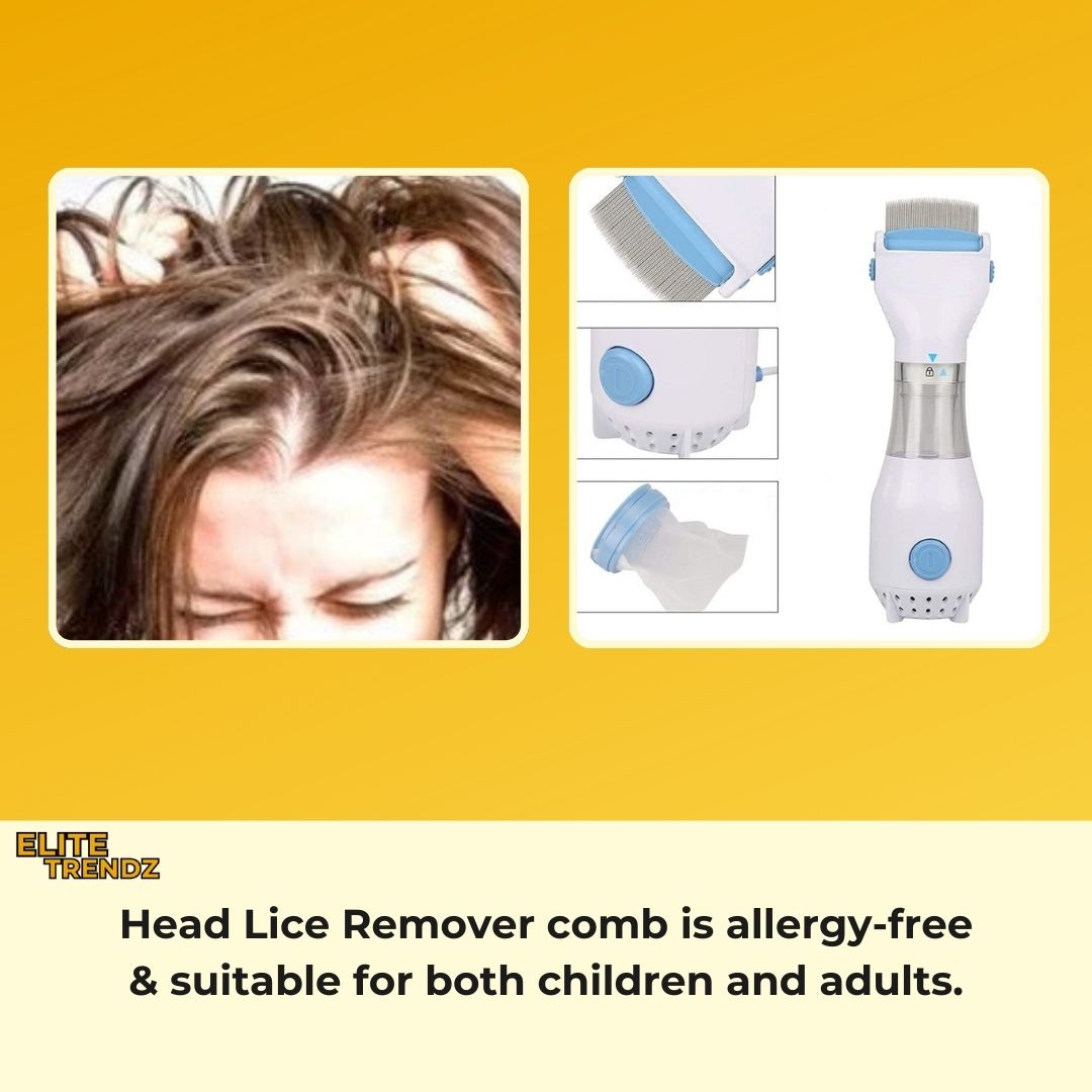 ELITEPRO™ Electric Head Lice Remover