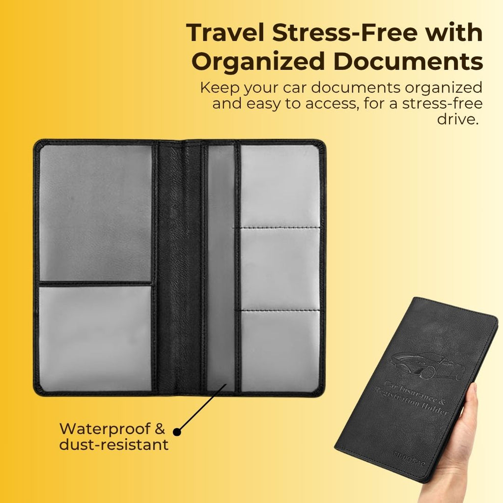 CAR DOCUMENT HOLDER POUCH