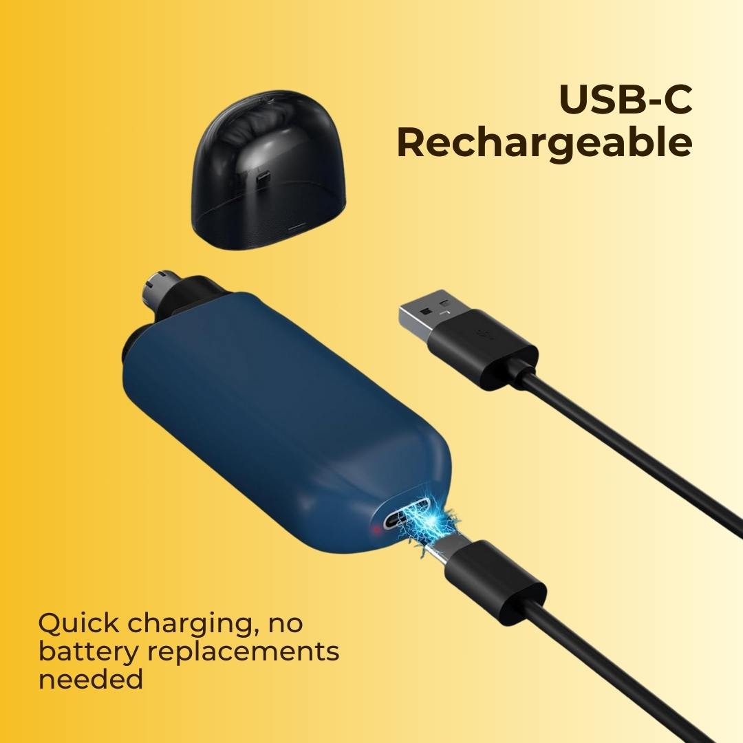 Portable Recharegable USB-C Nose Hair Trimmer