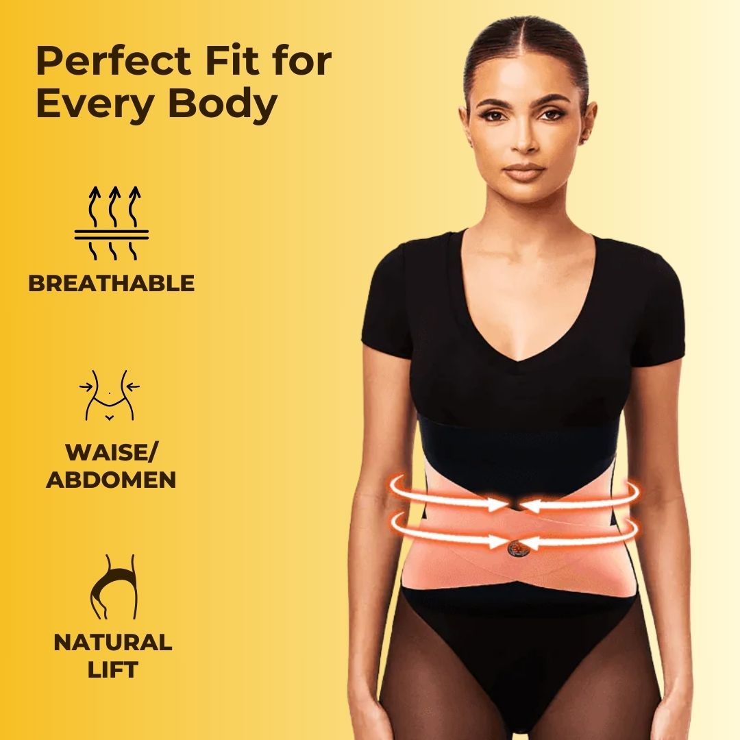 Elite Women's Seamless Tummy Control Waist Shaper Belt