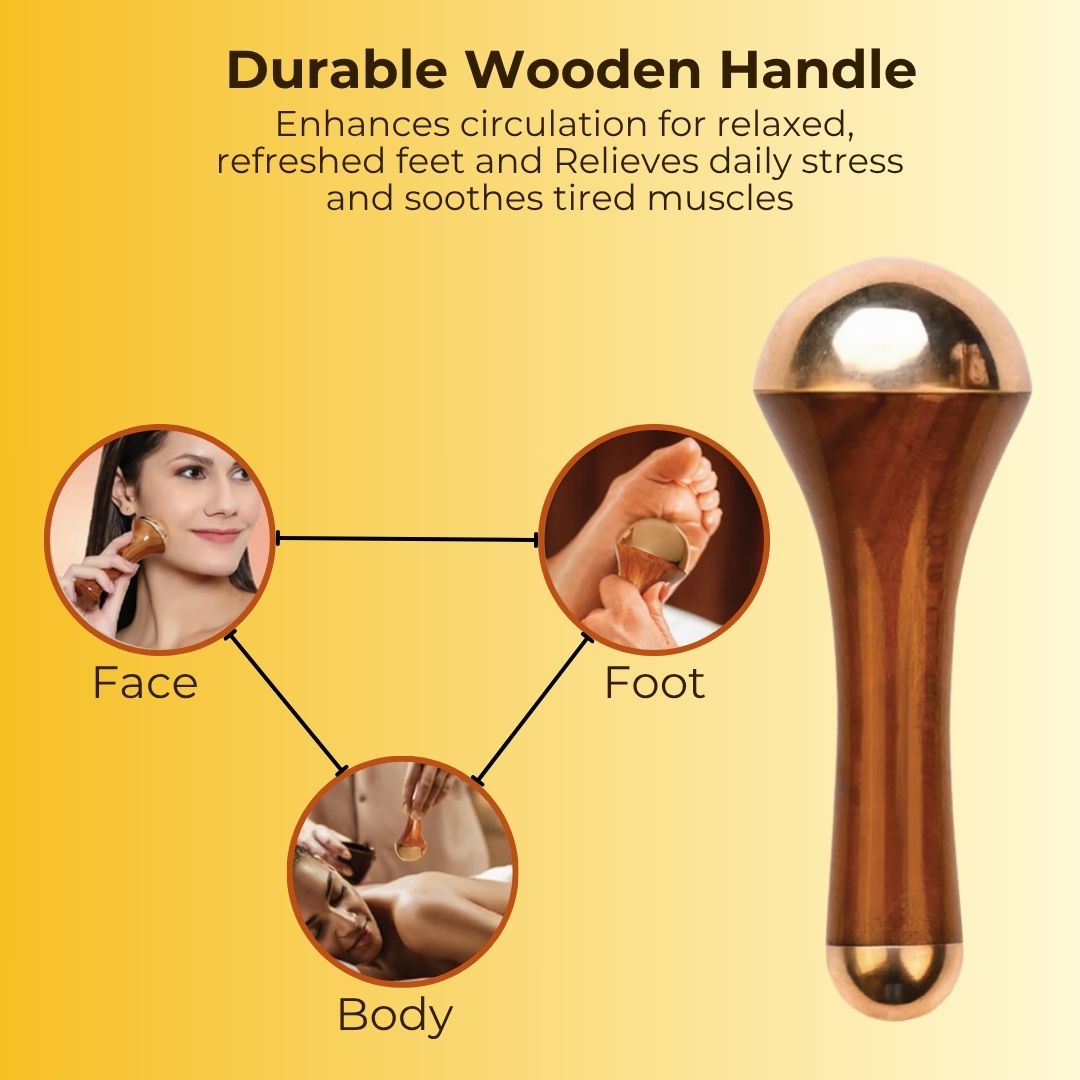 Ayurvedic Kansa Wand Massager
