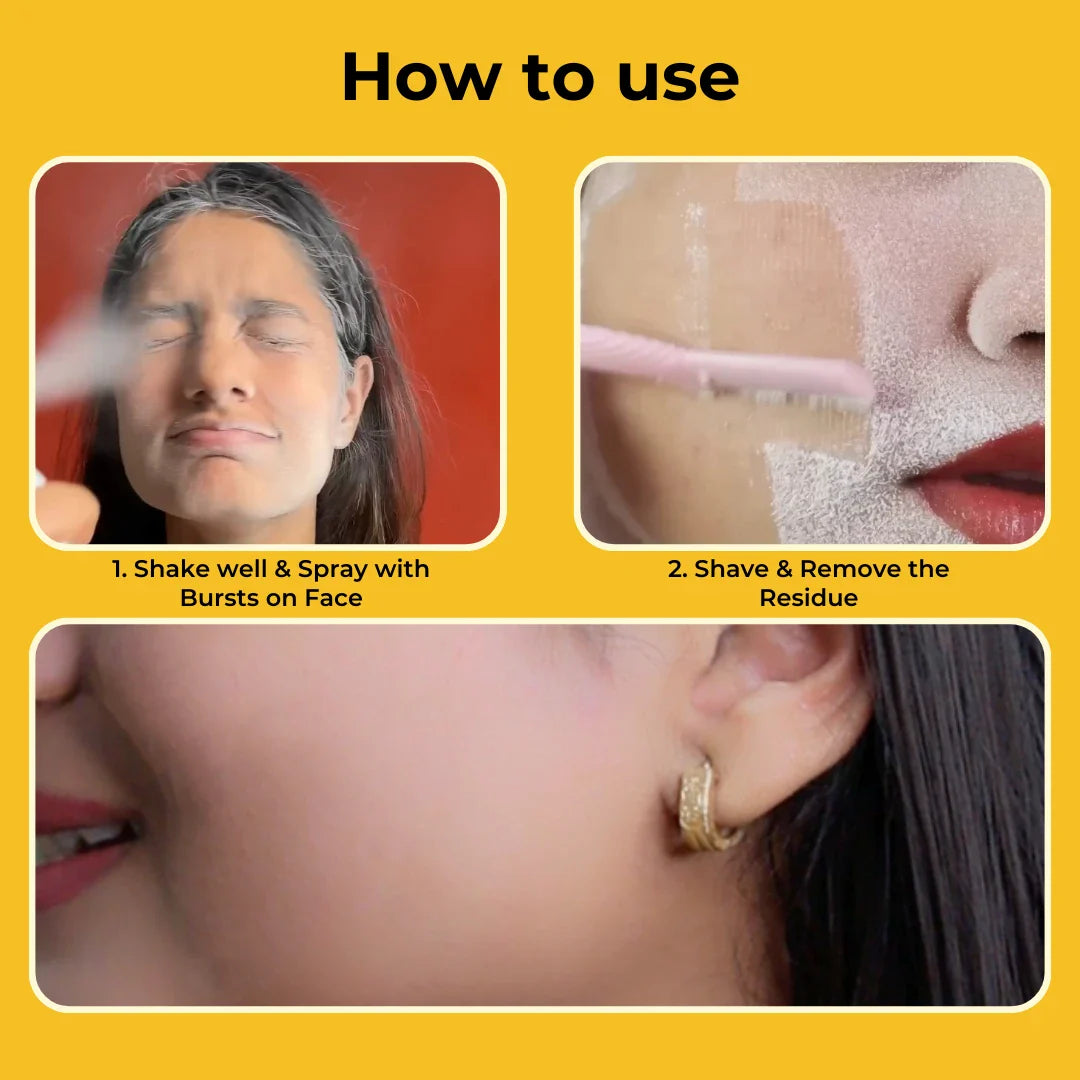 ELITEPRO™ Magic Hair Identifier Spray with 2 Razors