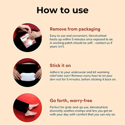 ELITEPRO™ Menstruation Pain Relief Pad 8Pcs