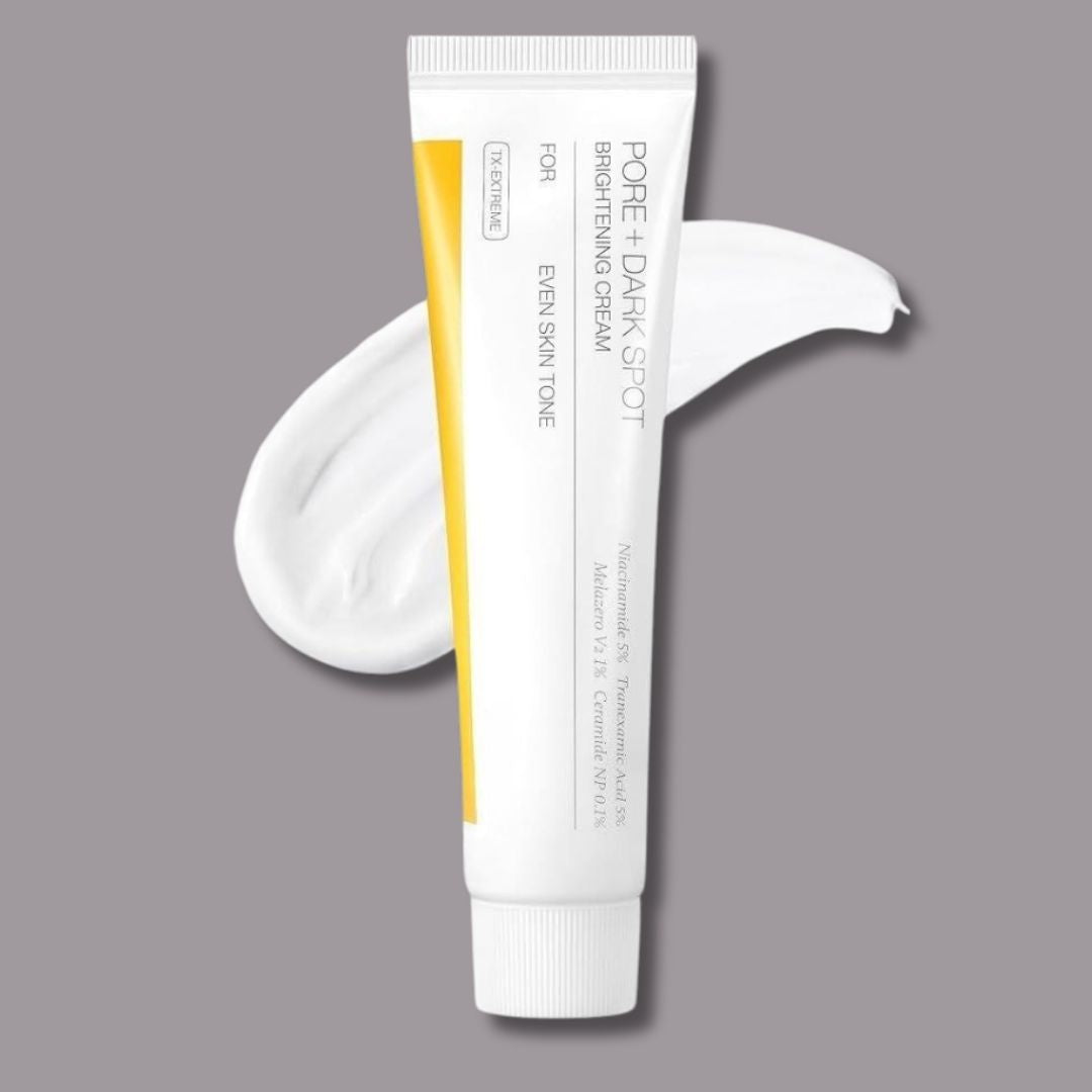 Korean Brightening pore + darks spot cream
