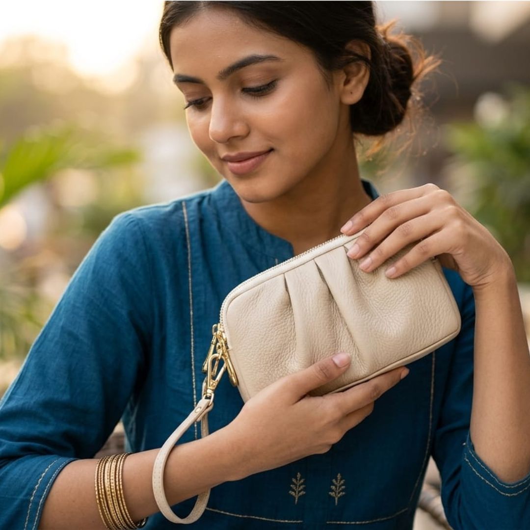 Soft Leather Women Purse with FREE Elegant Woman’s Styling Guide eBook