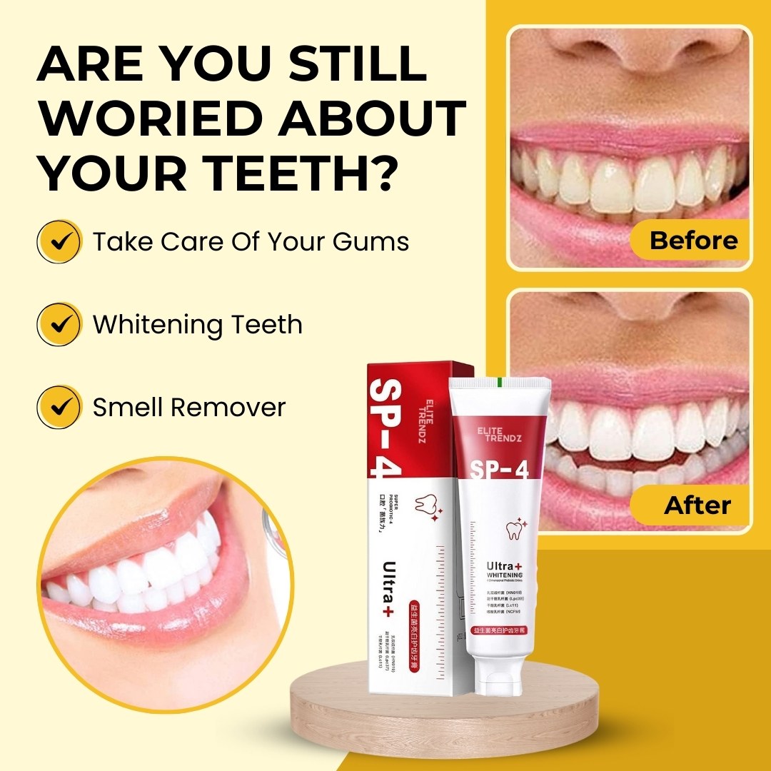 ELITEPRO™ SP 4 Teeth Whitening Toothpaste