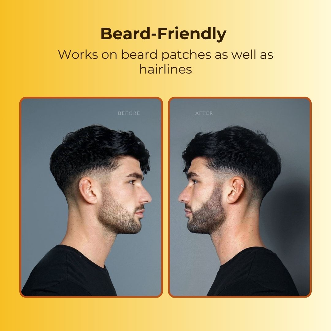 Elite India Hairline Shadow Powder- Works With every skin type: No Harm to your scalp