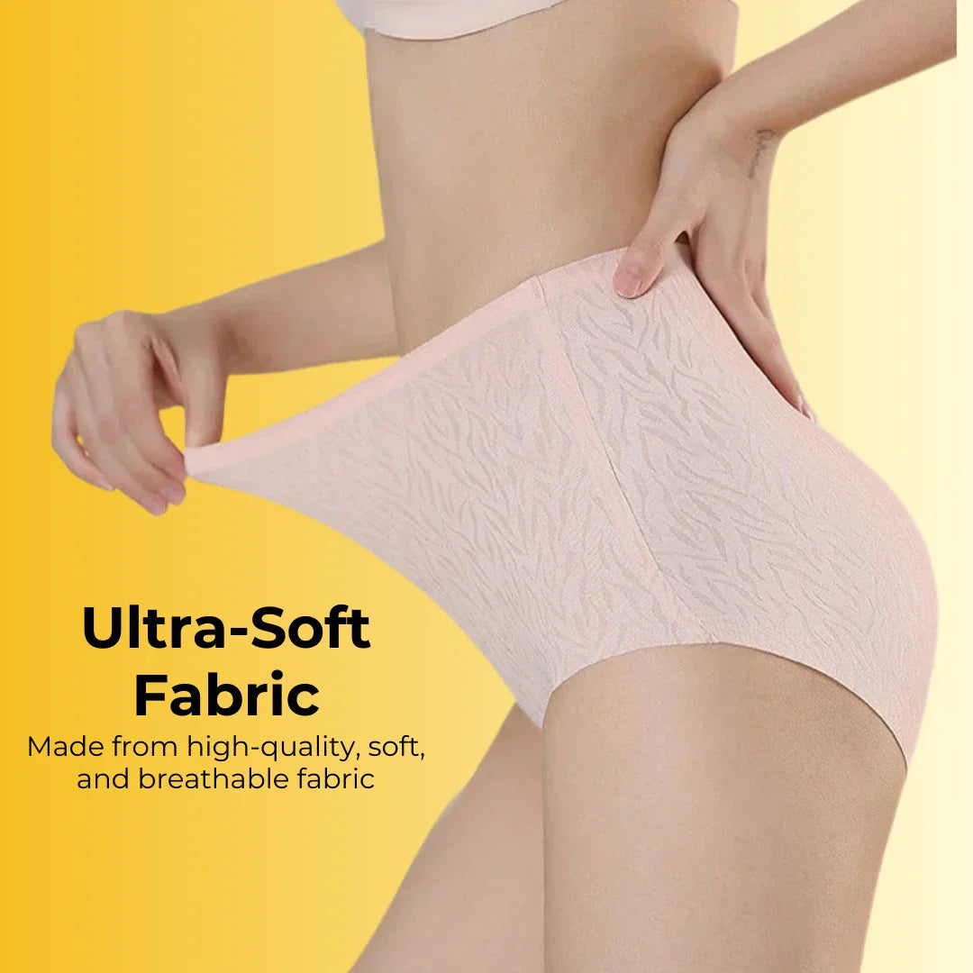 Ultrasoft Tummy Control & Hip Lifting Seamless Underwear For Women - Multicolor [ Pack Of 4 ]