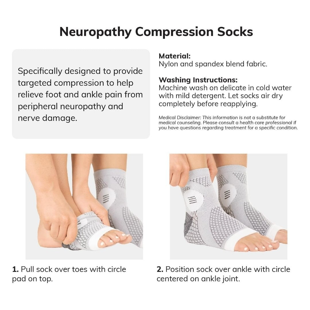 ELITEPRO™ Neuropathy Compression Socks Women and Men (FREE SIZE)