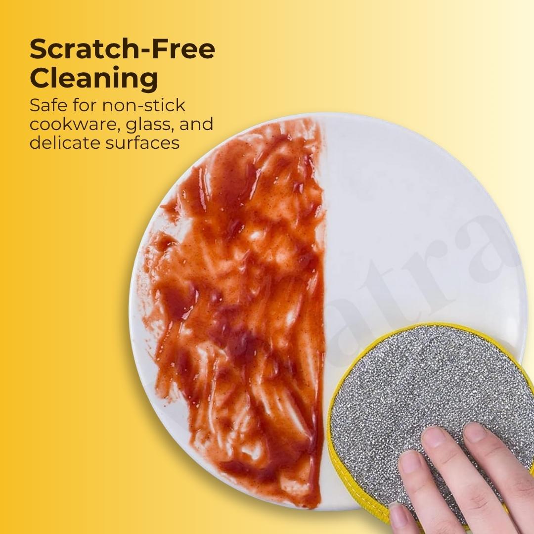 2 In 1 Multipurpose Kitchen Sponge - Pack Of 10
