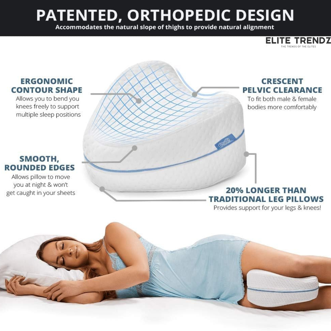 Elite Memory Foam Leg Cushion For Joint Pain Relief