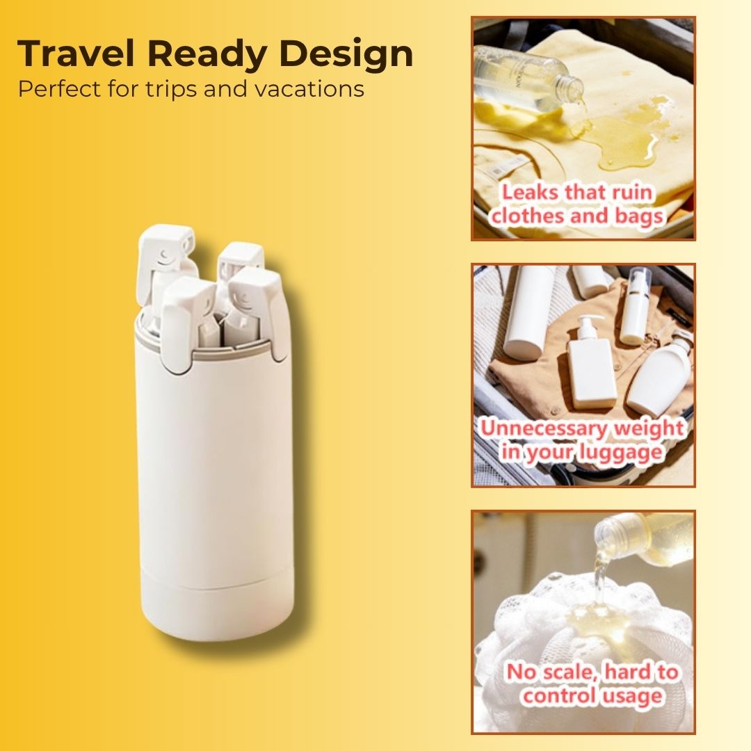 4-in-1 Travel Bottle Set