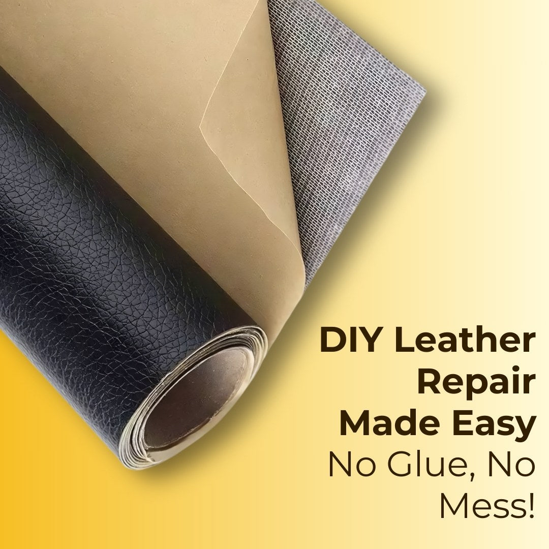 Quick & Easy Repair Self-Adhesive Leather Sheet Roll (2.5 Meter)