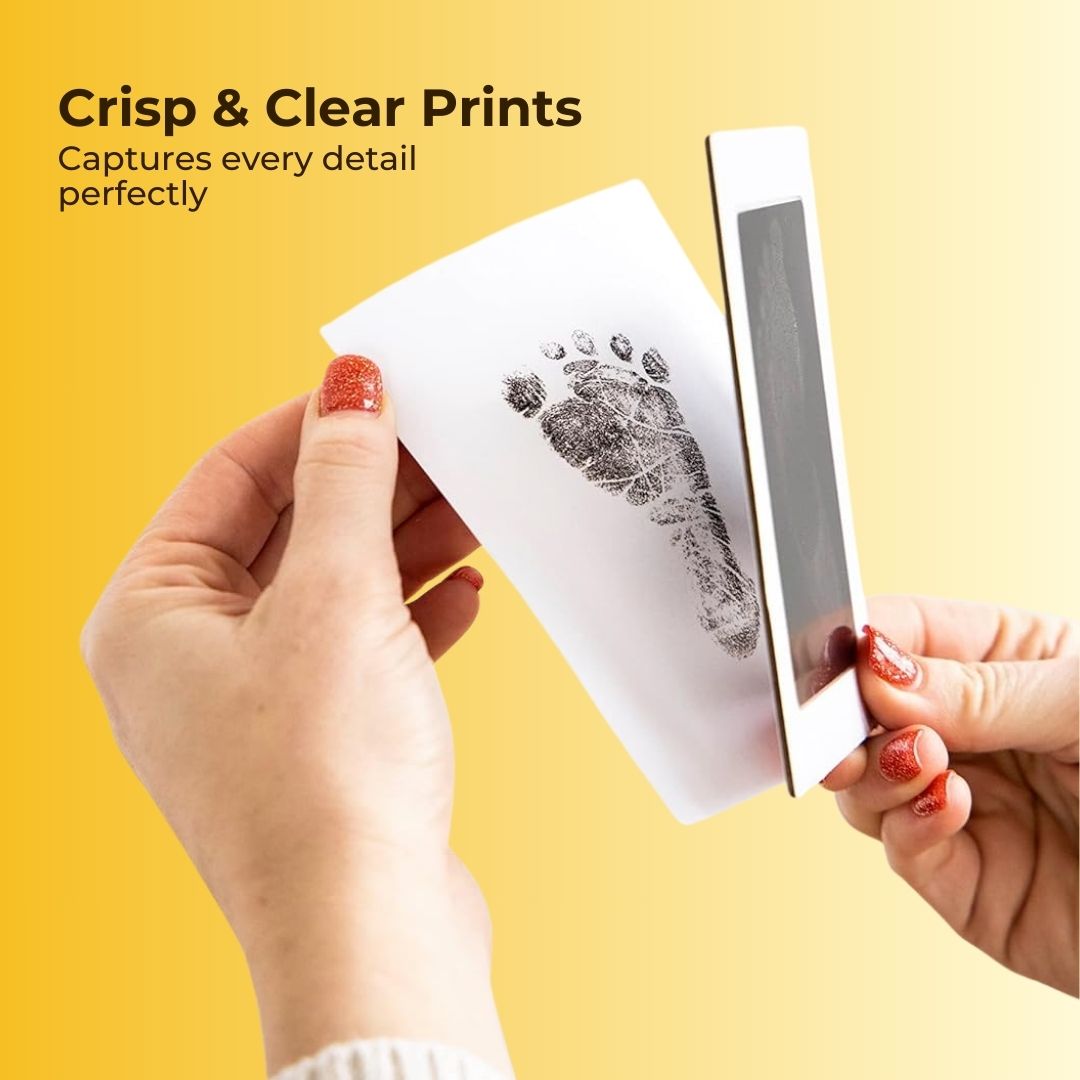 Baby Hand Print And Footprint Kit : Baby Safe and Ink Free - Just Memories
