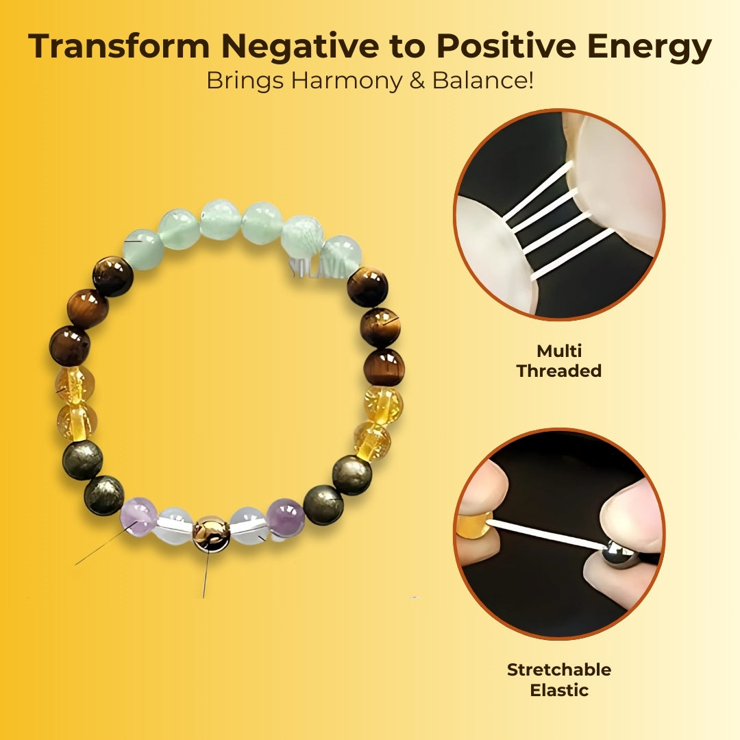 Money Magnet Pyrite Bracelet - Certified