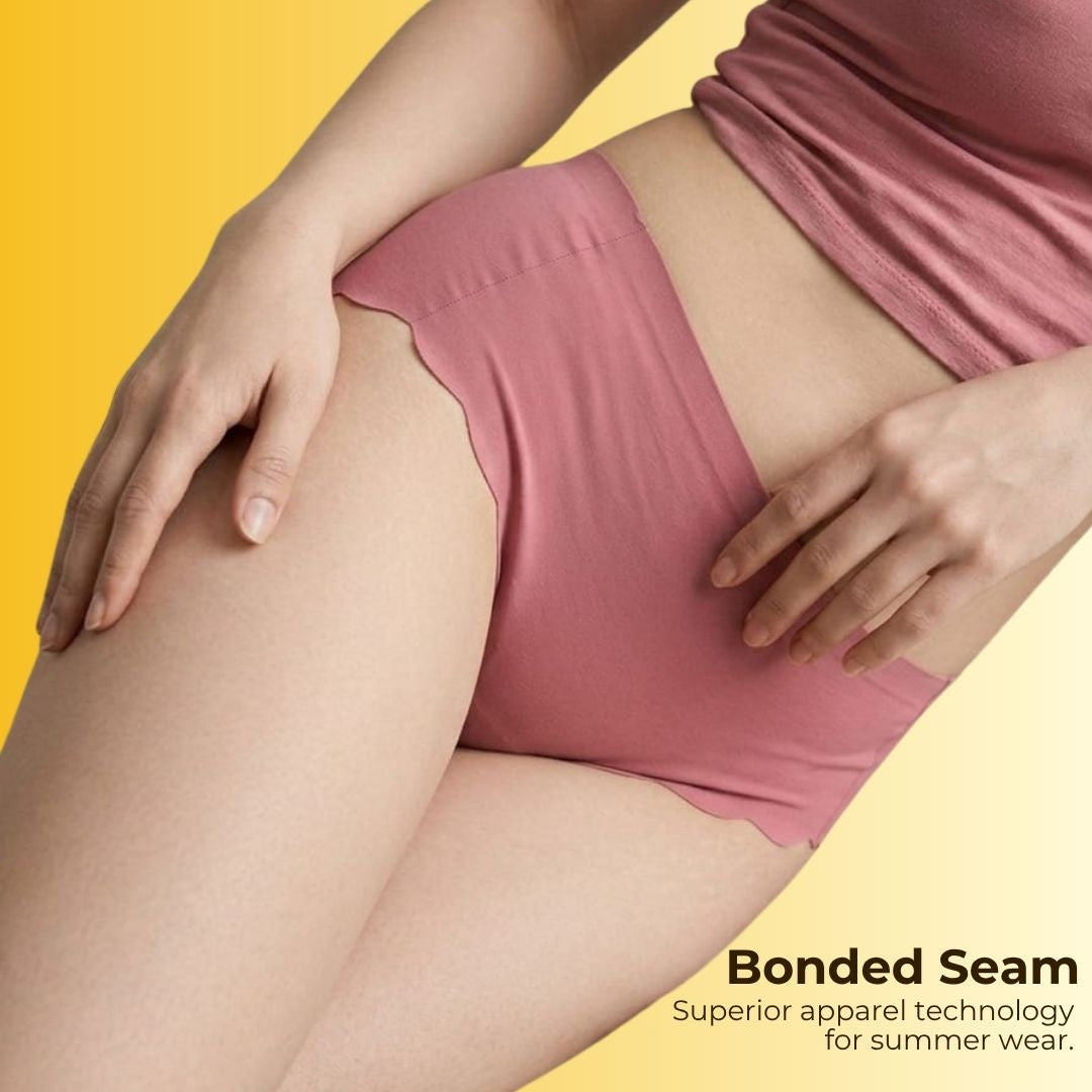 Sweat Absorbing & Leakproof Seamless Underwear - Pack Of 3