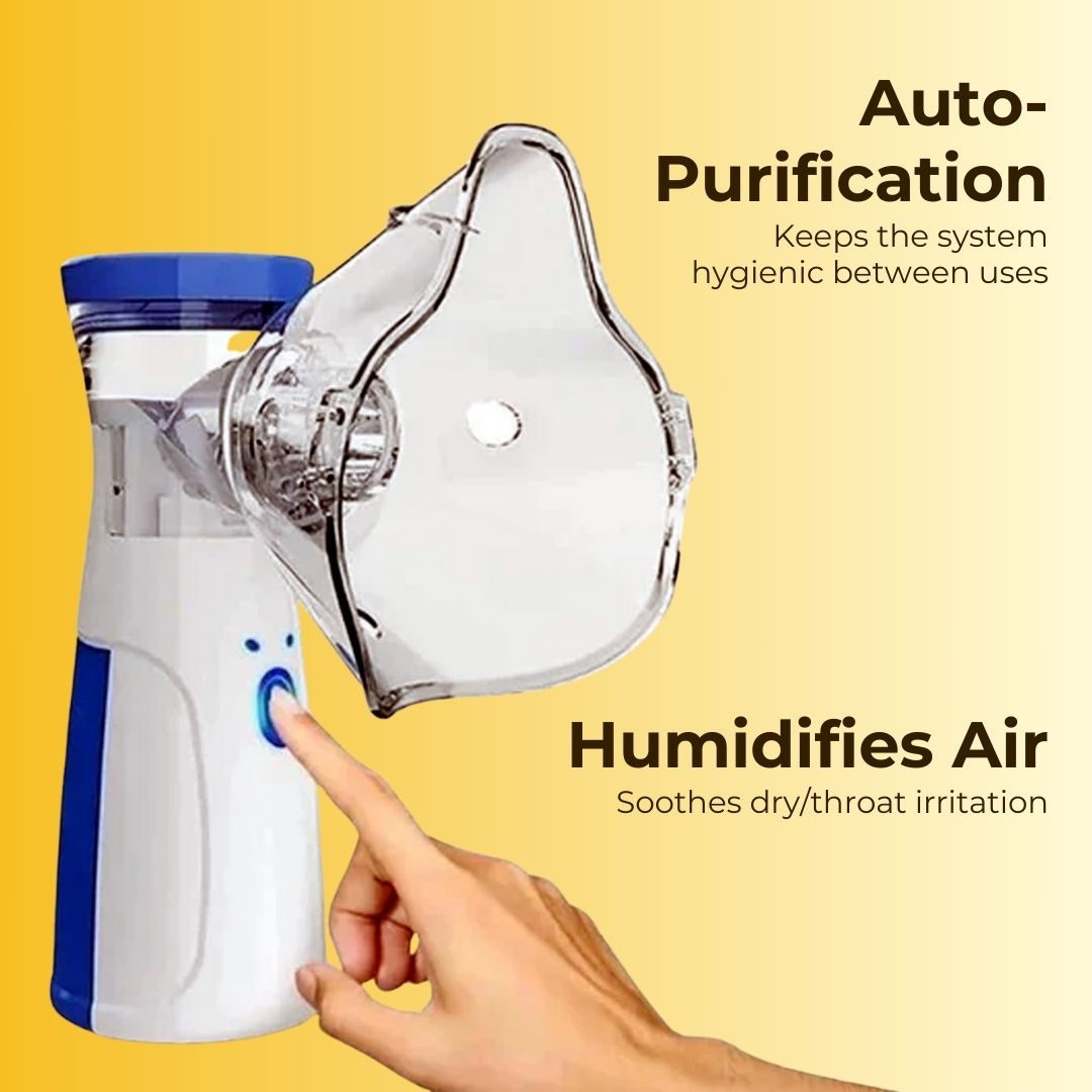 BreatheWell AirPro: The Ultimate Portable Rechargeable Mesh Nebulizer
