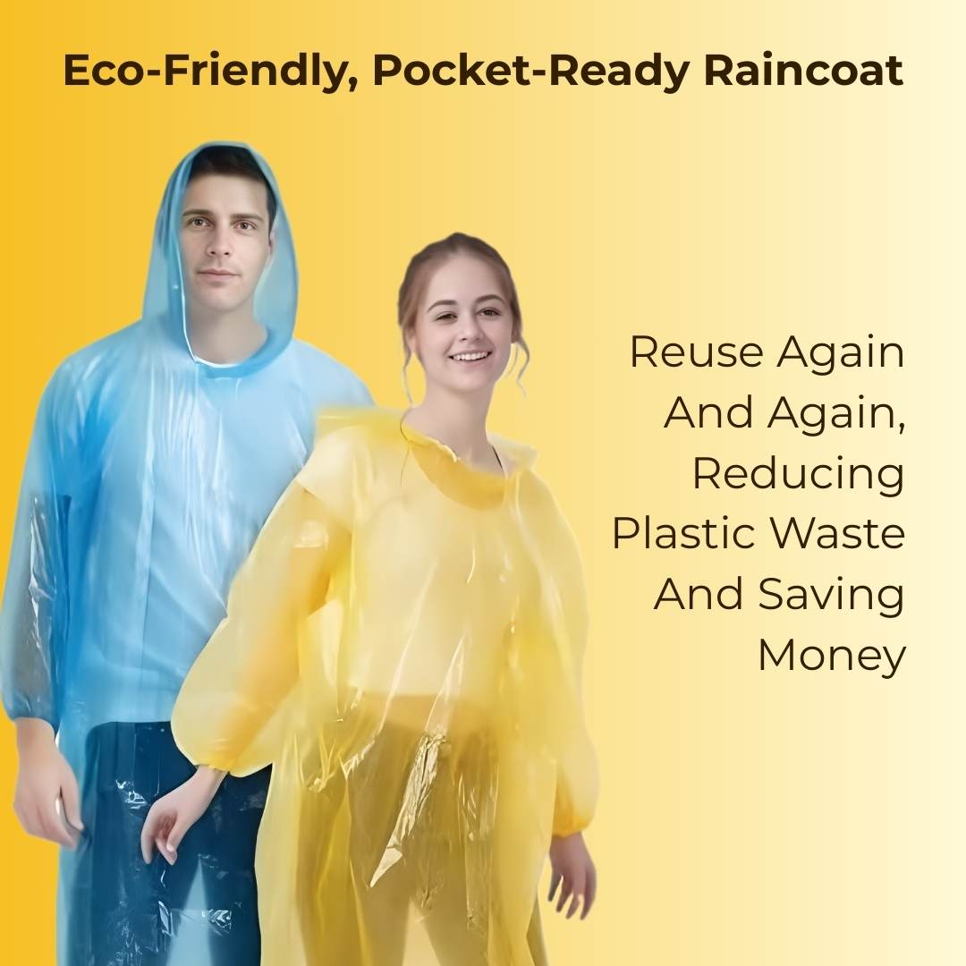 Reusable Pocket Friendly Raincoat Card