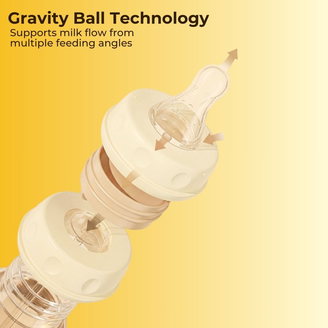 Hands-Free Baby Feeding Bottle - 150ml