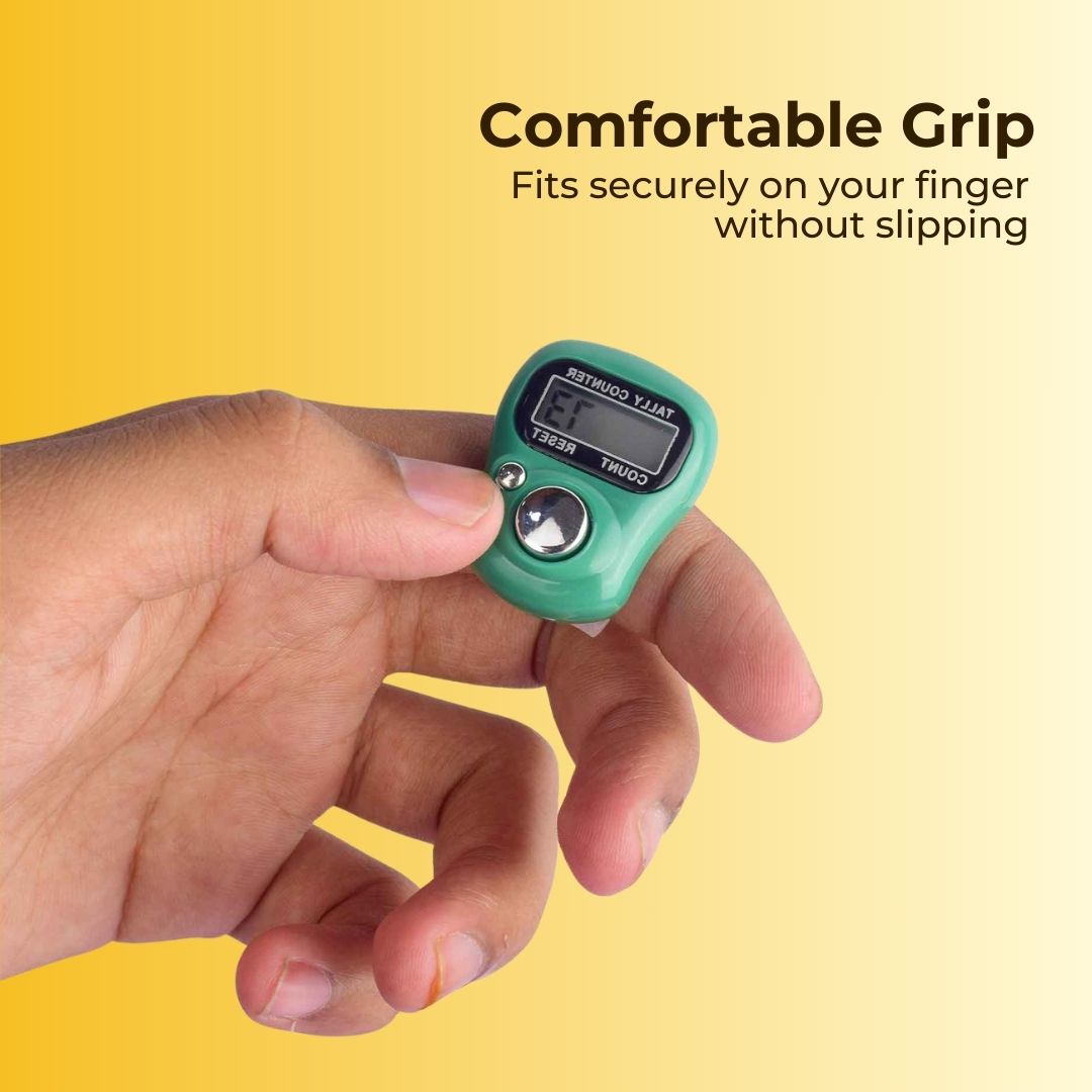 Digital Ring Japp Counter For Prayer - Trusted By Celebrities Like Virat Kohli & Anushka Sharma