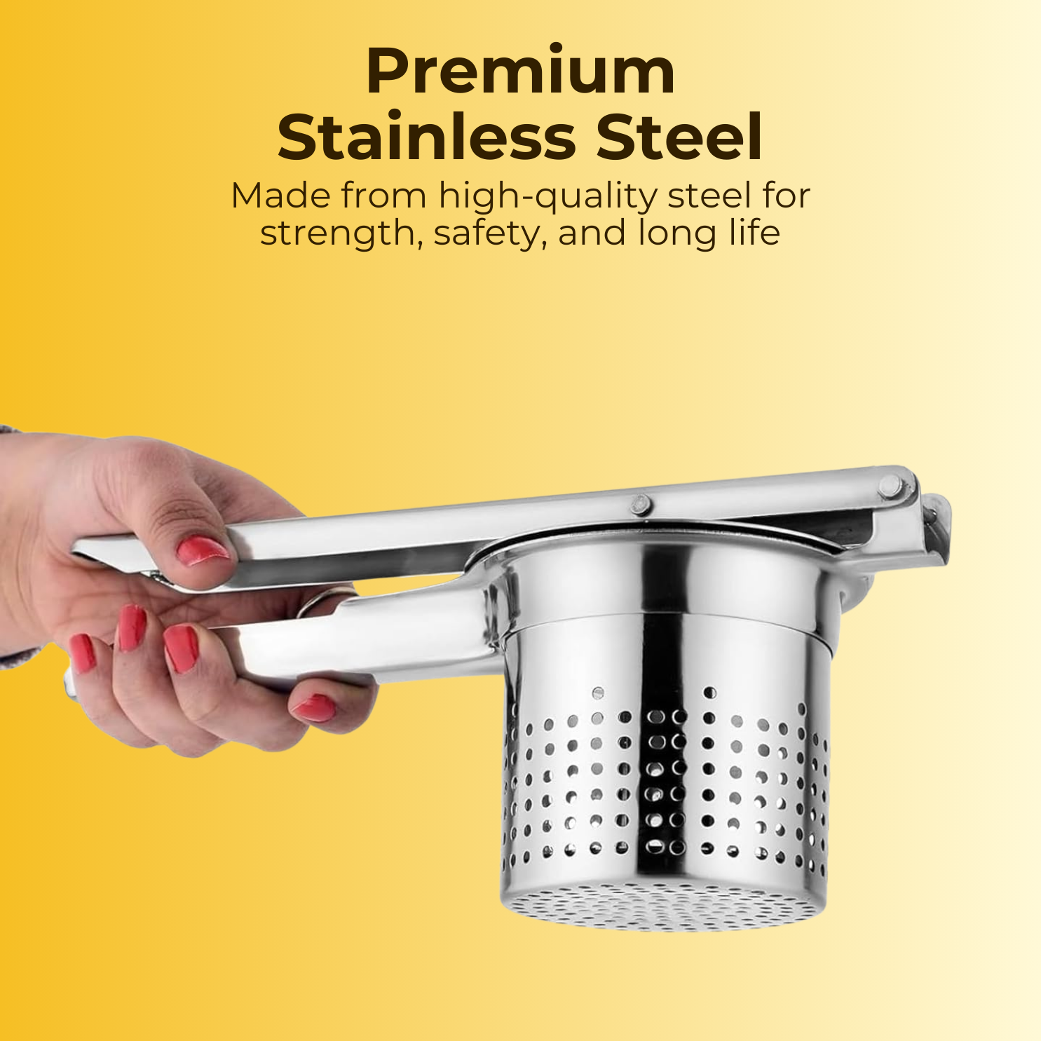 Premium Stainless Steel Multi-Purpose Squeezer