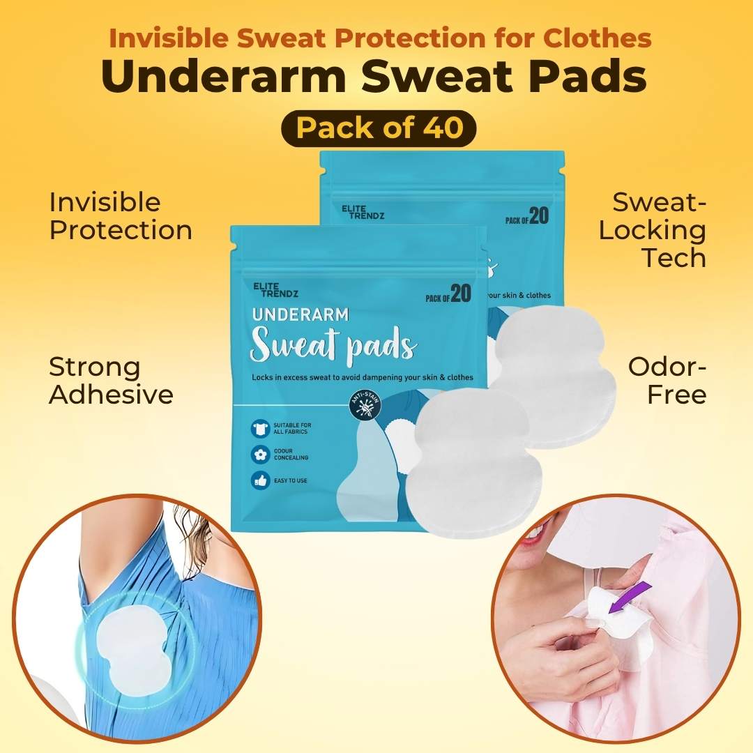 Reusable & Washable Underarm Sweat Pads: Your Best Friend In Summers