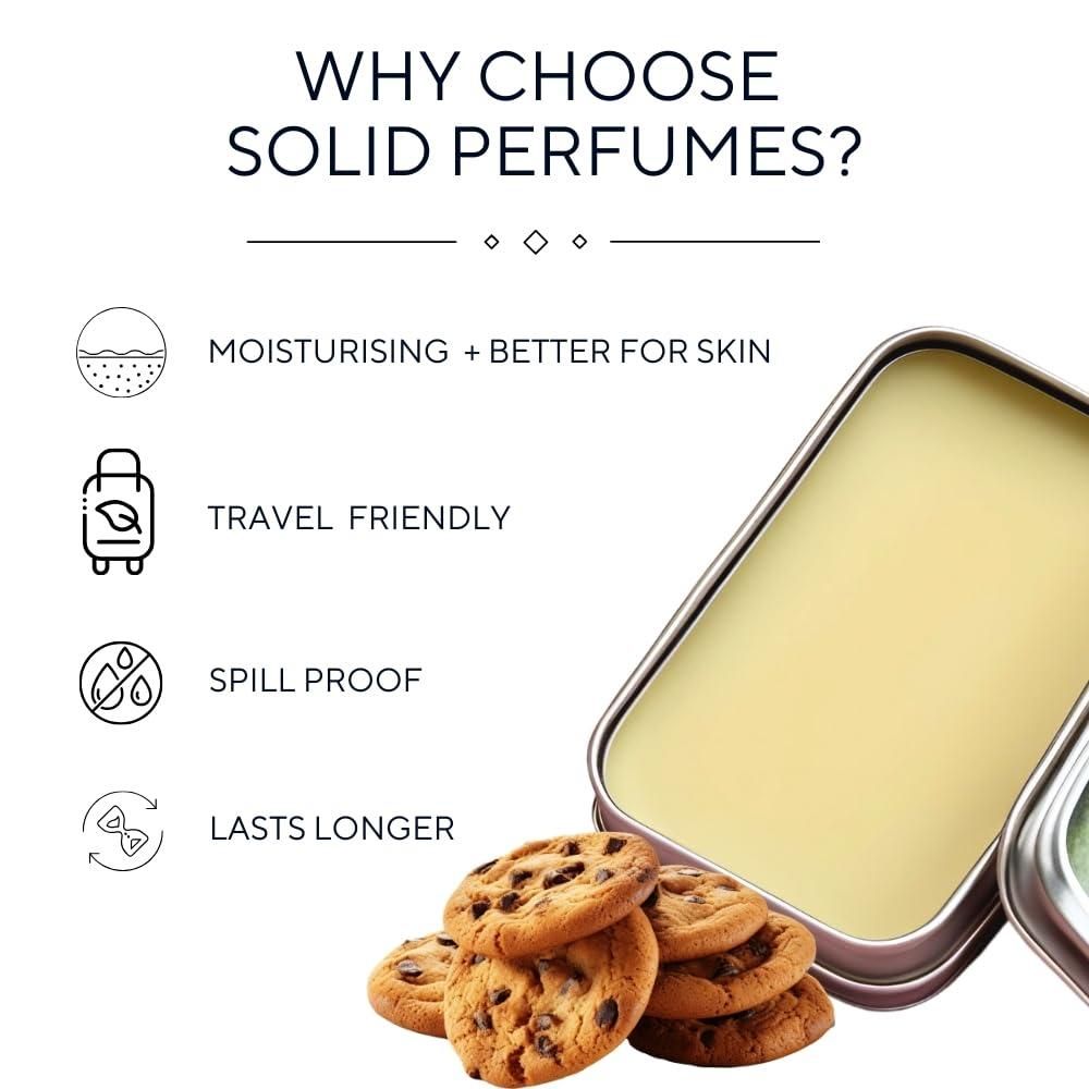 ELITEPRO™ Smells Like a Warm Hug Solid Perfume - Choco Fragrance | 22 Hour Long Lasting | Best Perfume Option For Winter Season