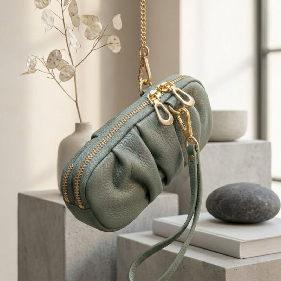 Soft Leather Women Purse with FREE Elegant Woman’s Styling Guide eBook