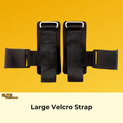 ELITEPRO™  MUSCLE GAINER SUPPORT LIFTING HOOK GLOVE STRAPS