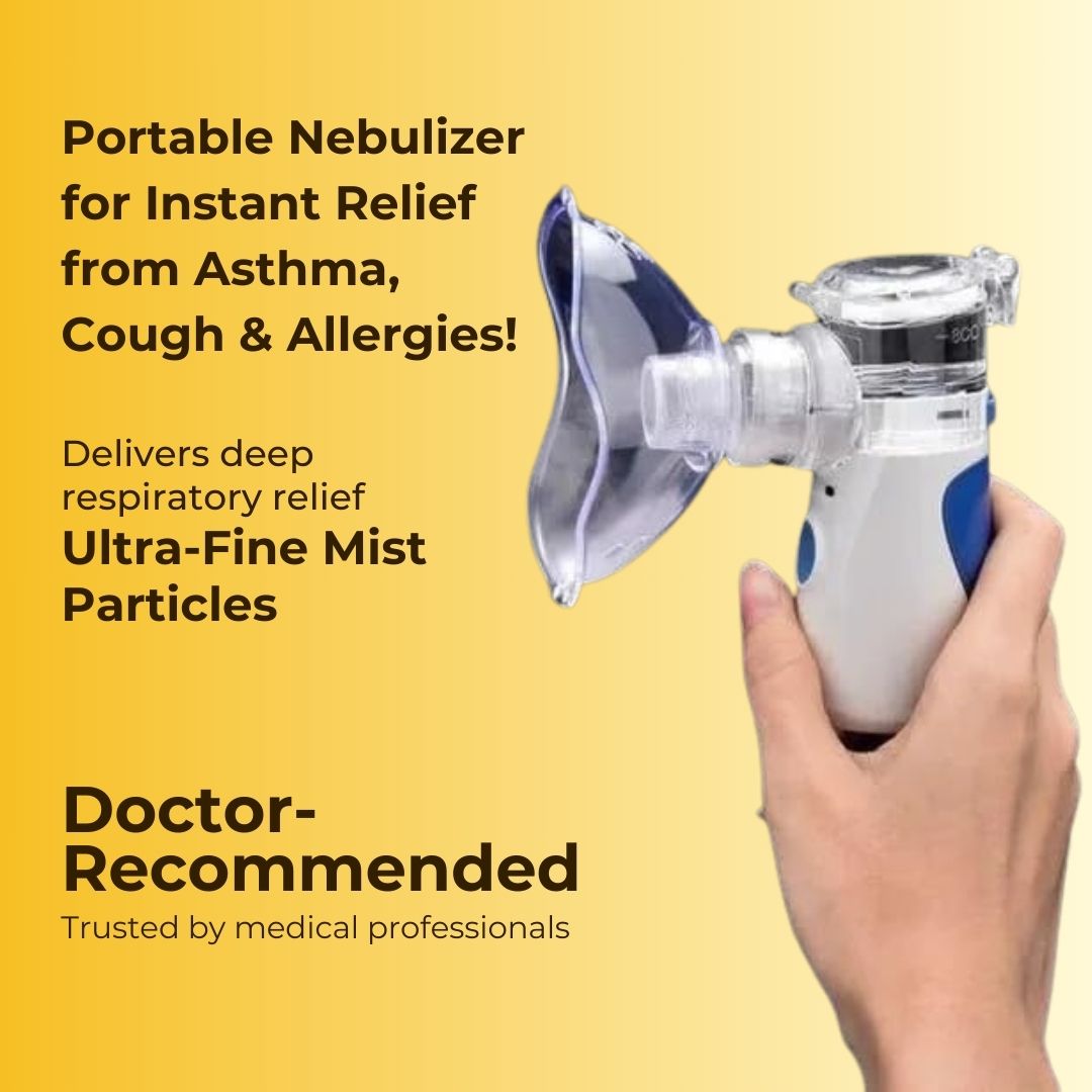 BreatheWell AirPro: The Ultimate Portable Rechargeable Mesh Nebulizer