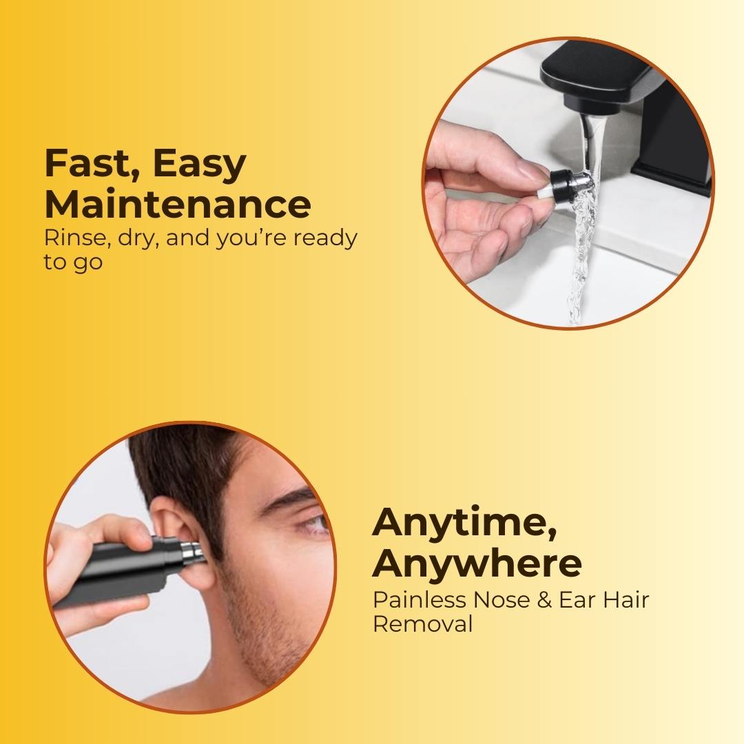 Portable Recharegable USB-C Nose Hair Trimmer