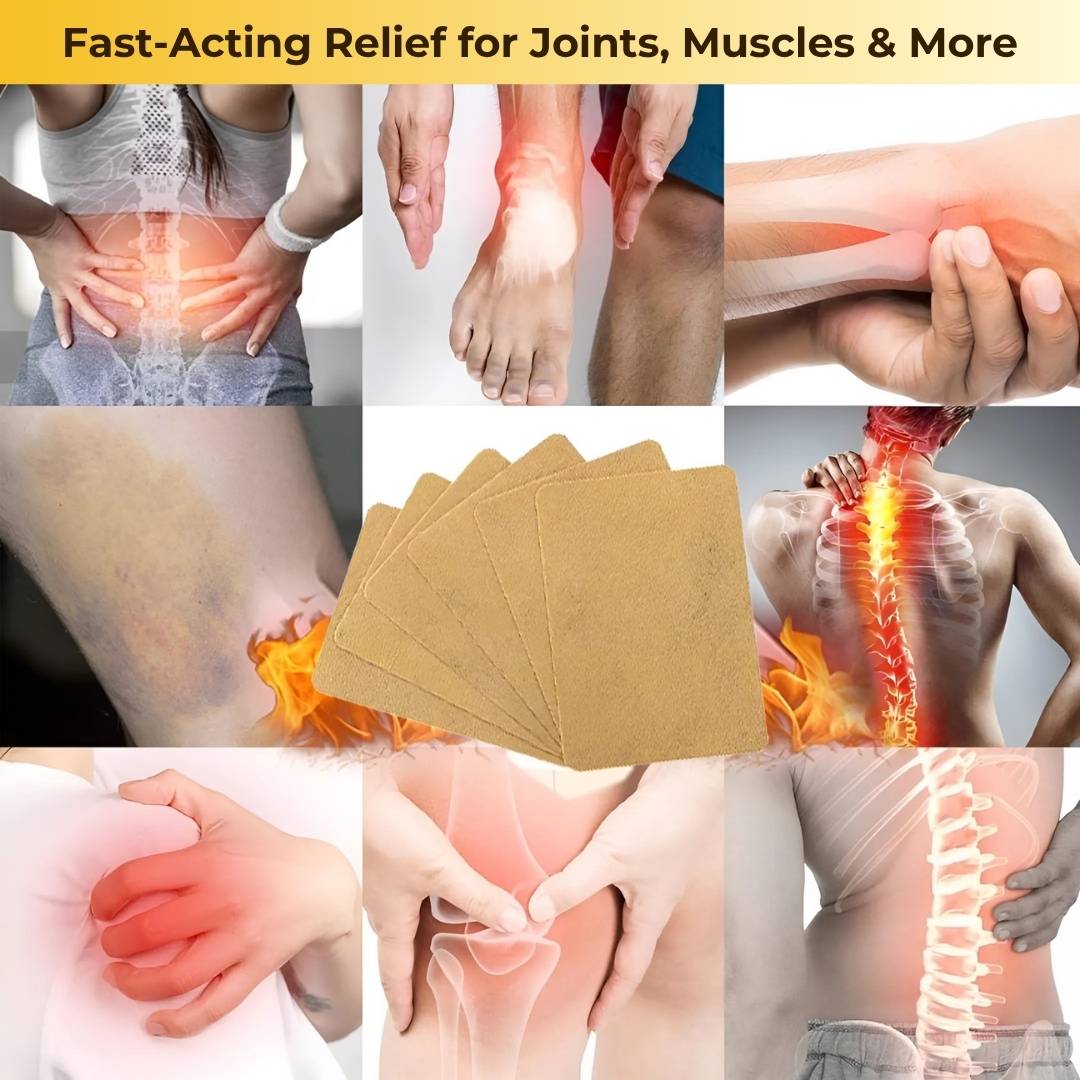 Japanese Pain Relief Patch for all Joint Pain - Ingredients Imported By Elite Trendz From Japan