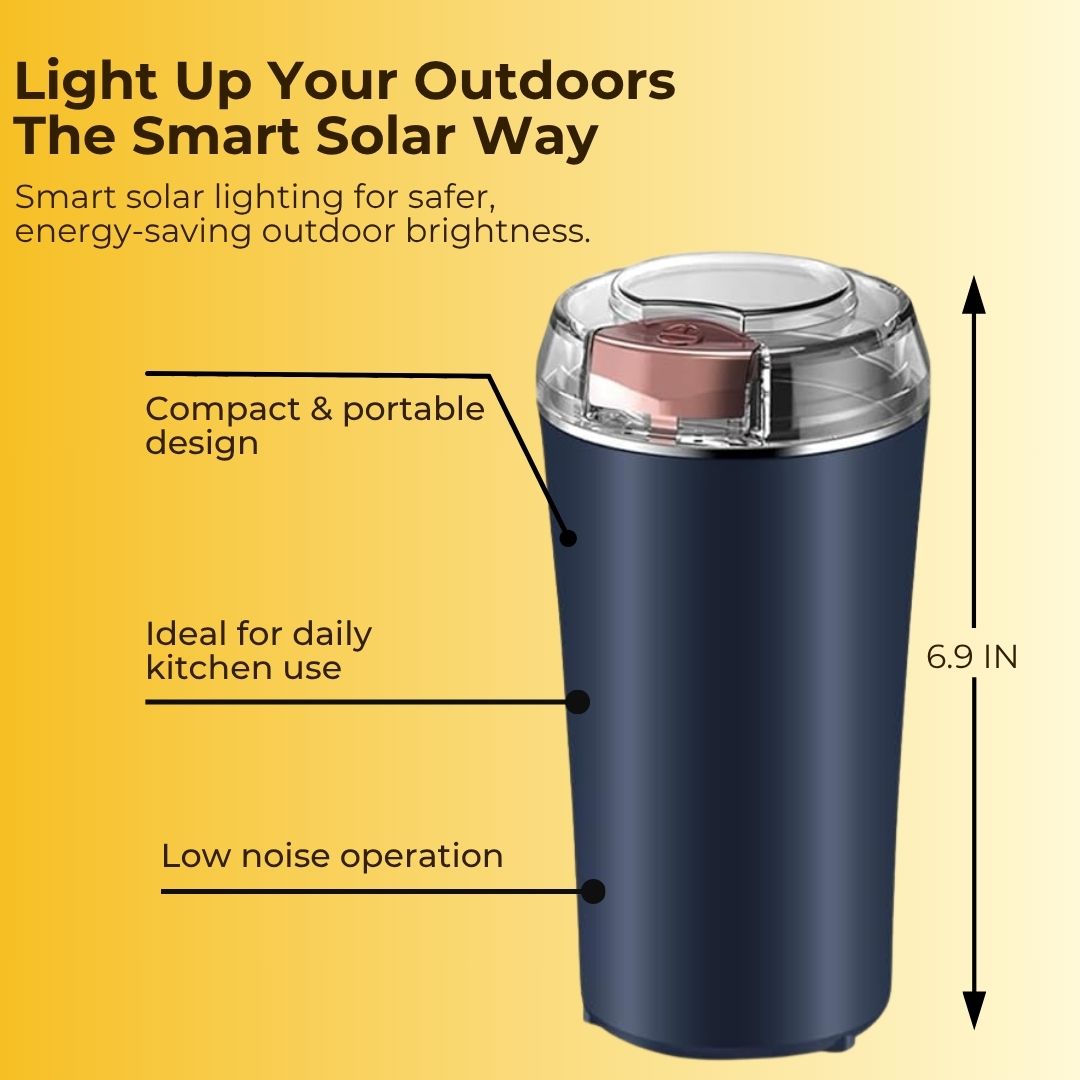 Portable Mini Electric Grinder With FREE 35+ Recipe Cook book