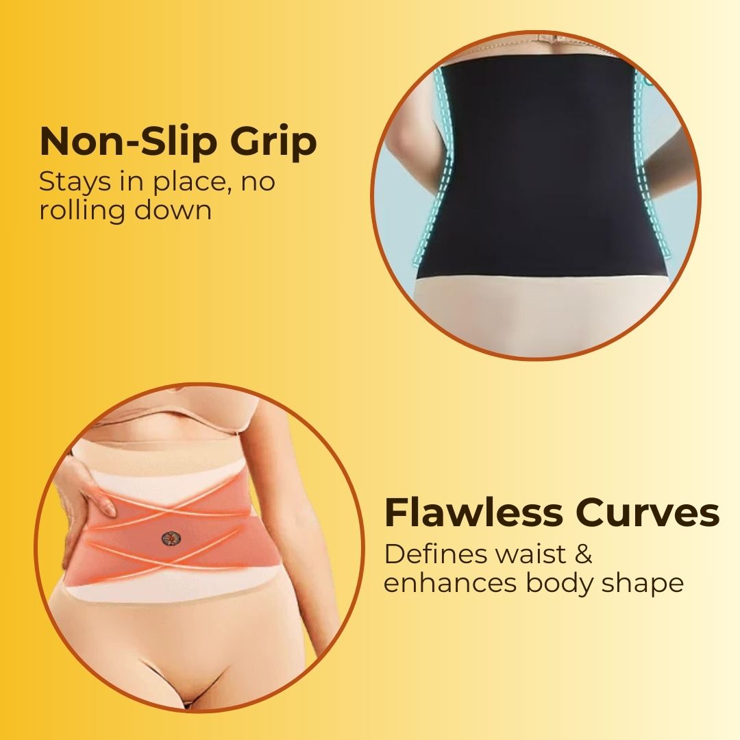 Elite Women's Seamless Tummy Control Waist Shaper Belt