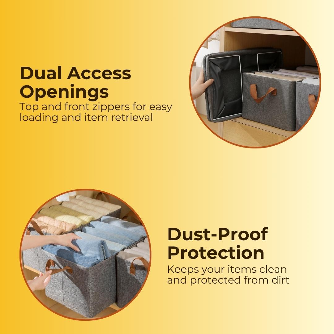 Foldable Multi-purpose Organizer Boxes