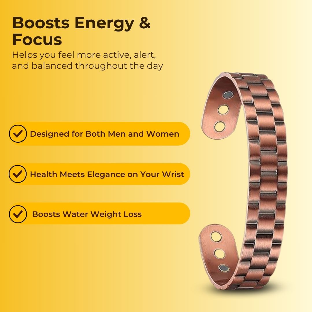 EliteBracelet ™ Sugar Control Magnetic Copper Bracelet