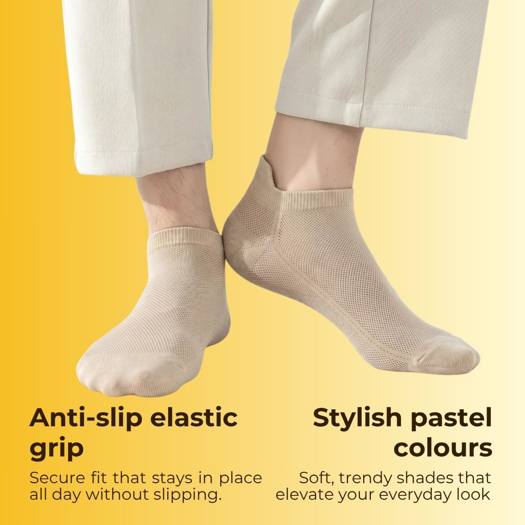 Breeze Summer Cooling Net Socks