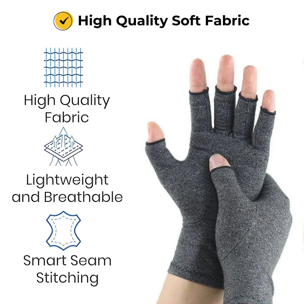 ELITEPRO™ Premium Bamboo Pain Relief Compression Gloves (ONE SIZE FITS ALL)